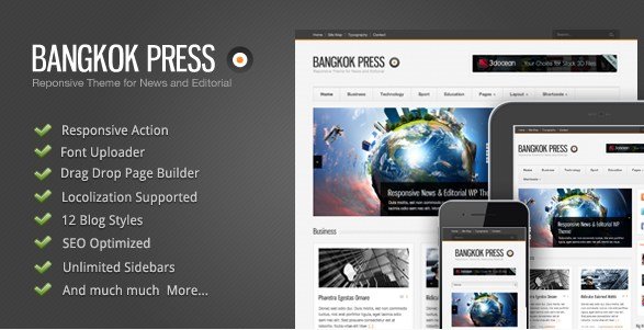 Bangkok Press - Responsive