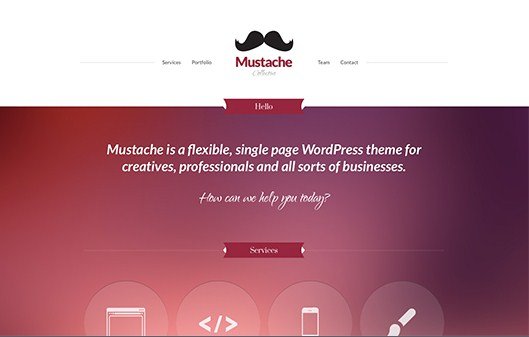 CSS Igniter Mustache WordPress Theme
