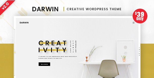 Darwin – Creative WordPress Theme 1.0.5 - Darwin - Creative WordPress Theme 1.0.5 by Themeforest Free Download