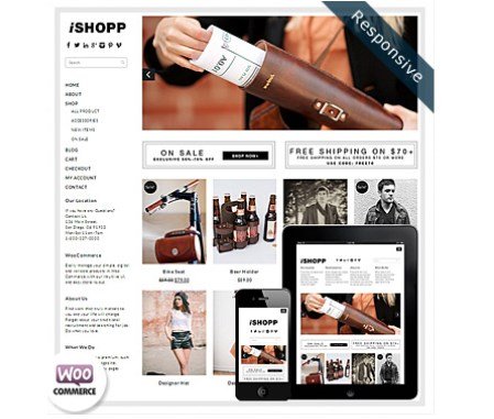 Dessign iShopp WooCommerce Themes