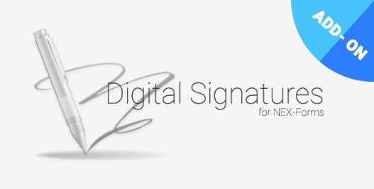 Digital Signatures for NEX-Forms