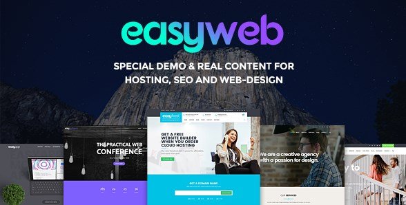 EasyWeb – WP Theme For Hosting and Web-design Agencies - EasyWeb - WP Theme For Hosting and Web-design Agencies v2.4.5 by Themeforest Free Download