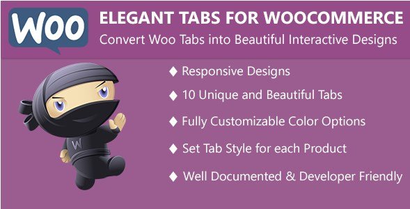 - Elegant Tabs for WooCommerce
