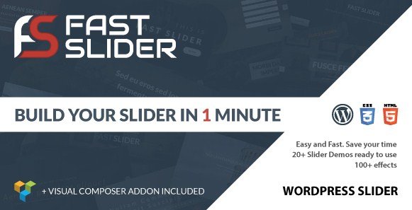 Fast Slider - Easy and Fast Slider Plugin for WordPress