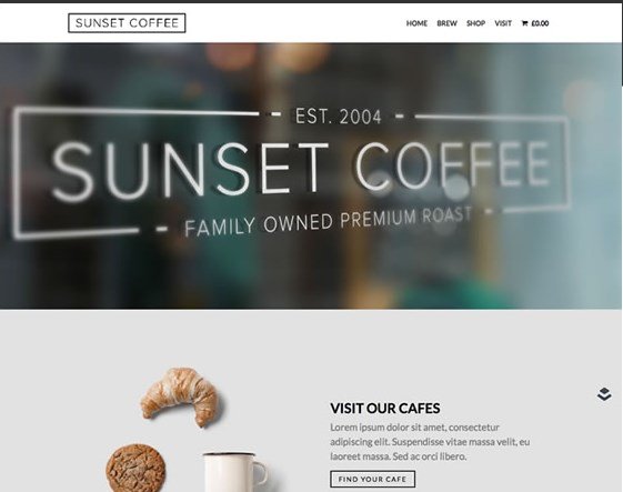 OboxThemes Sunset Coffee WooCommerce Themes