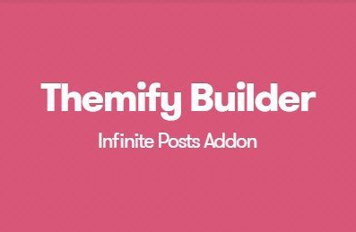 Themify Builder Infinite Posts Addon
