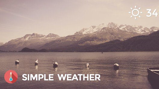 Weather WordPress Shortcode & Widget Simple Weather Plugin