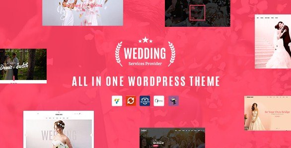 Wedding - All in One WordPress Theme