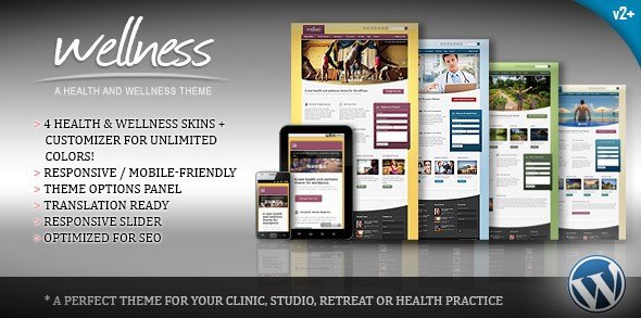 Wellness - A Health & Wellness WordPress Theme