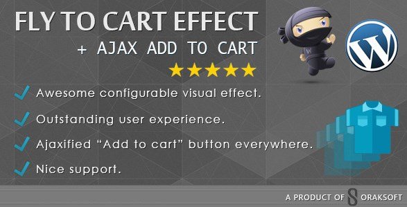 WooCommerce Fly to Cart Effect + Ajax add to cart 1.2.0 - WooCommerce Fly to Cart Effect + Ajax add to cart 1.2.0 by Codecanyon Free Download