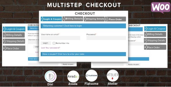 WooCommerce Simplified MultiStep Checkout