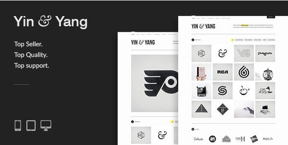 Yin & Yang - Modern Responsive Clean & Creative WordPress Theme