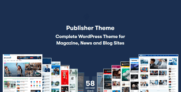 Publisher - Magazine Blog Newspaper and Review WordPress Theme