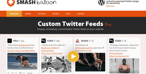 Custom Twitter Feeds Pro - Twitter News Feed for WordPress
