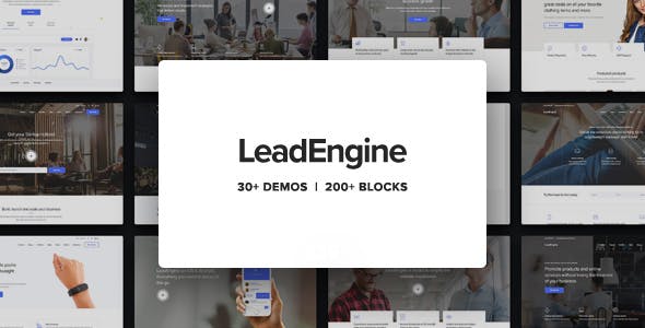 LeadEngine - Multi-Purpose WordPress Theme with Page Builder Download