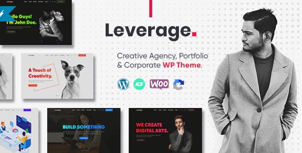 Leverage - Creative Agency - Portfolio WordPress Theme