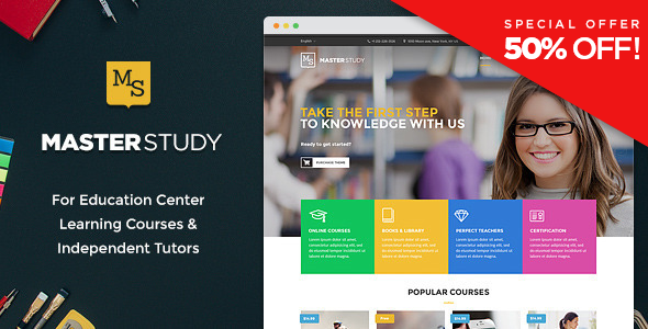 Masterstudy Education WordPress Theme