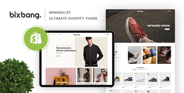 Bixbang Minimalist eCommerce Shopify Template - Bixbang Minimalist eCommerce Shopify Template v1.0 by Themeforest Download Now