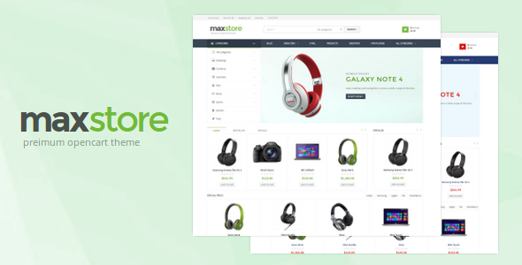 CMS Maxystore Opencart