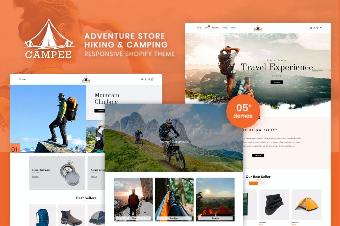Campee - Adventure Store Hiking and Camping Shopify Theme