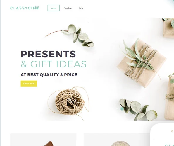 Classygift - Gifts Templates E-commerce Shopify Theme Template Monster