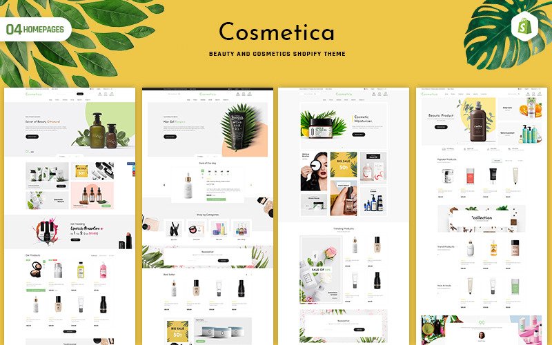 Cosmetica - Beauty - Cosmetics Shopify Theme