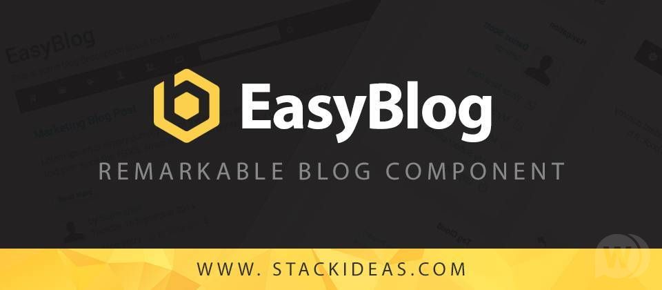 EasyBlog PRO - Blog Component For Joomla