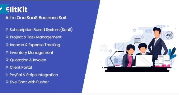 ElitKit - SaaS Application for Business GPL