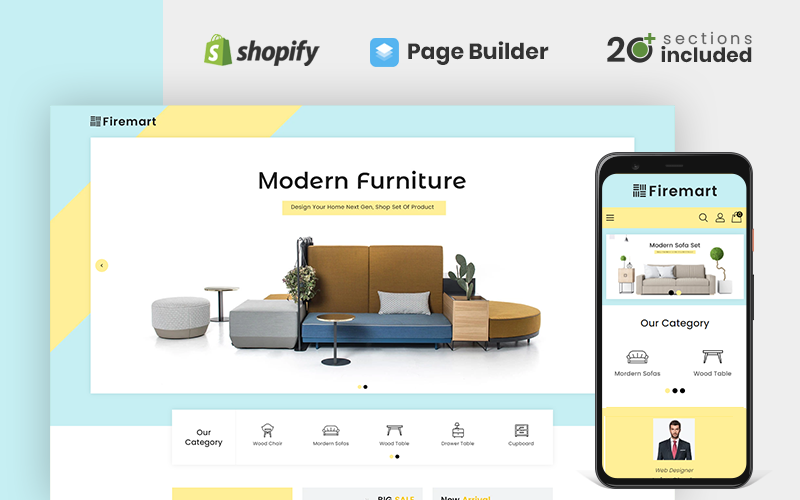 Firemart Furniture Store Shopify Theme