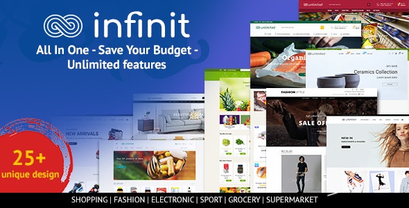 Infinit - Multipurpose Responsive Shopify Theme