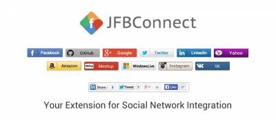 JFBConnect - Authorization Via Social Network Joomla