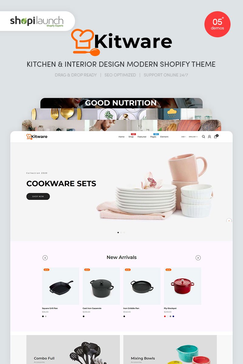 Kitware - Kitchen - Interior Design Modern Shopify Theme
