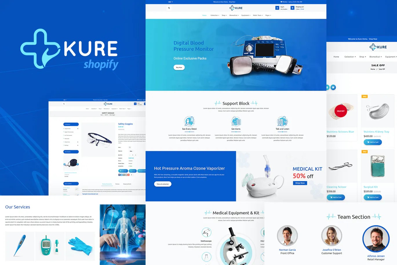 Kure – Corona Medical Shop Shopify Theme - Kure - Corona Medical Shop Shopify Theme v1.3 by Themeforest Download Now