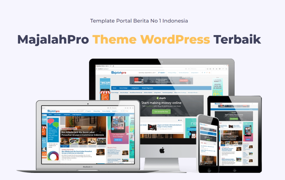 Majalahpro News Portal WordPress Theme [Premium]