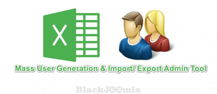 Mass User Generation - Import/ Export Admin Tool