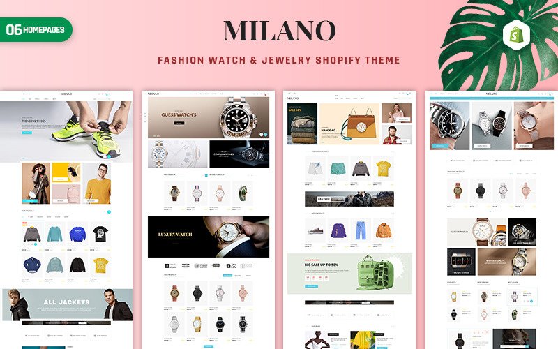 Milano - Fashion - Accessories Shopify Theme