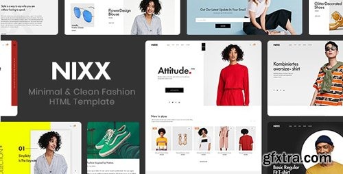 NIXX - Minimal - Clean Fashion Shopify Theme