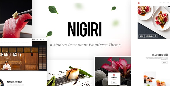 Nigiri - Restaurant WordPress Theme
