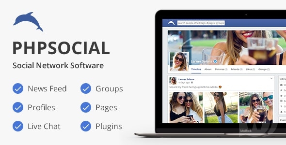 PhpSocial - Social Network Platform