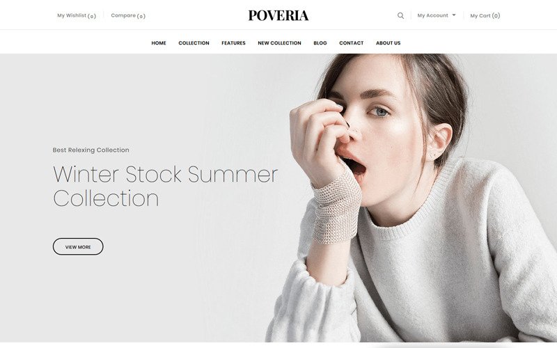 Poveria - Fashion Store Shopify Theme