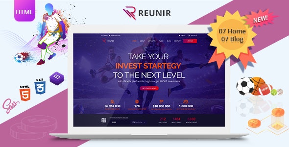 Reunir - Sports Investment Templates