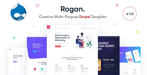 Rogan - Creative Multipurpose WordPress Theme for Agencies