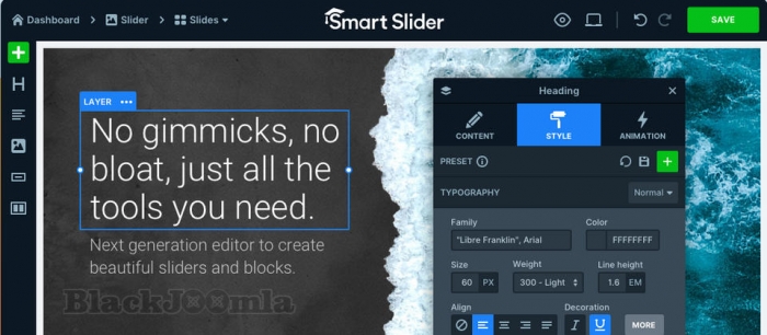 Smart Slider Pro [Joomla + Magento] + Demo Sliders