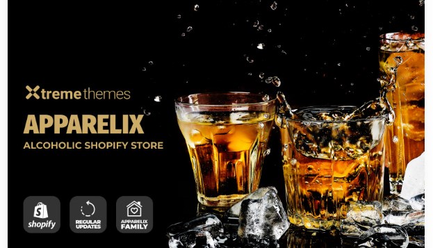 TM Apparelix Alcohol Online Store Template Shopify Theme