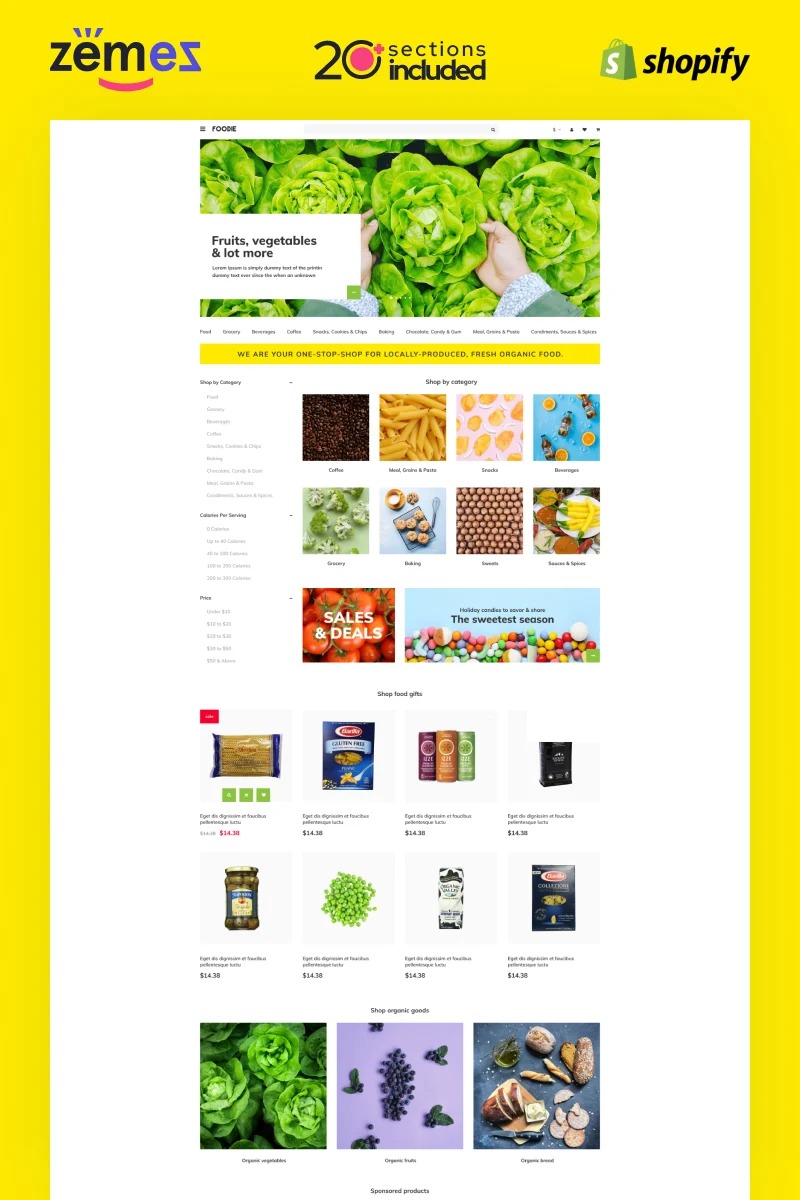 TM Foodie - Shopify Delivery Store Template Shopify Theme