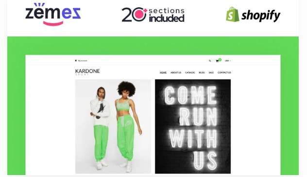 TM Kardone - Sports Equipment Online Store Template Shopify Theme