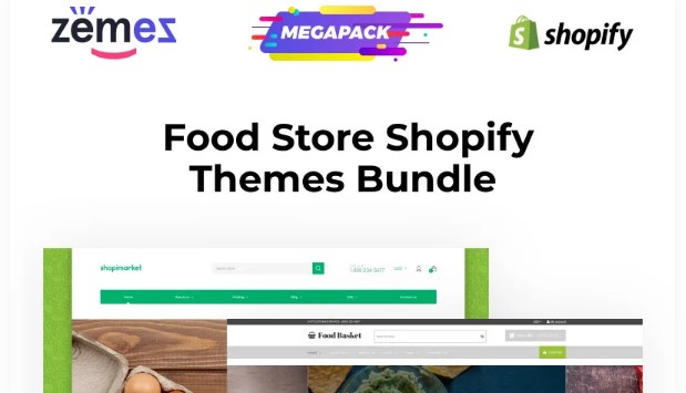 TM Shopify Themes for Food