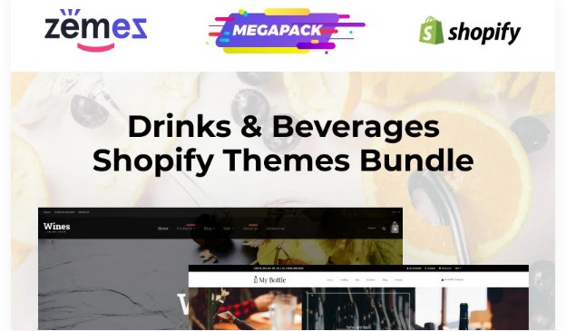 TM Wine and Beverages Themes Bundle Shopify Theme - TM Wine and Beverages Themes Bundle Shopify Theme v1.0 by TemplateMonster Download Now