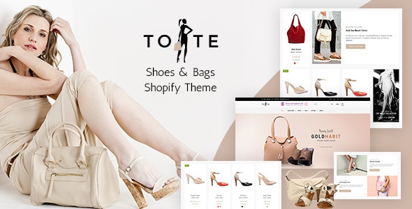 Tote Bags - Shoes Shop Shopify Theme