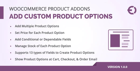 [Acowebs] Woocommerce Custom Product +Addons